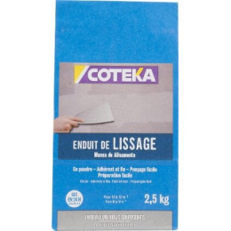 Enduit de lissage poudre 5 kg COTEKA