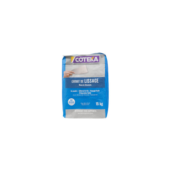 Enduit de lissage poudre 5 kg COTEKA