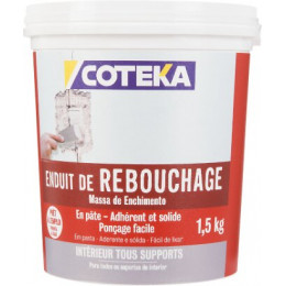 Enduit de rebouchage pâte 1.5kg
