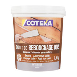 Enduit de rebouchage bois pâte 1.5kg