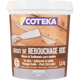 Enduit de rebouchage bois pâte 1.5kg