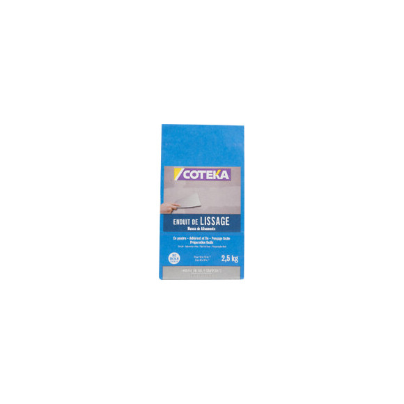 Enduit de lissage poudre 5 kg COTEKA