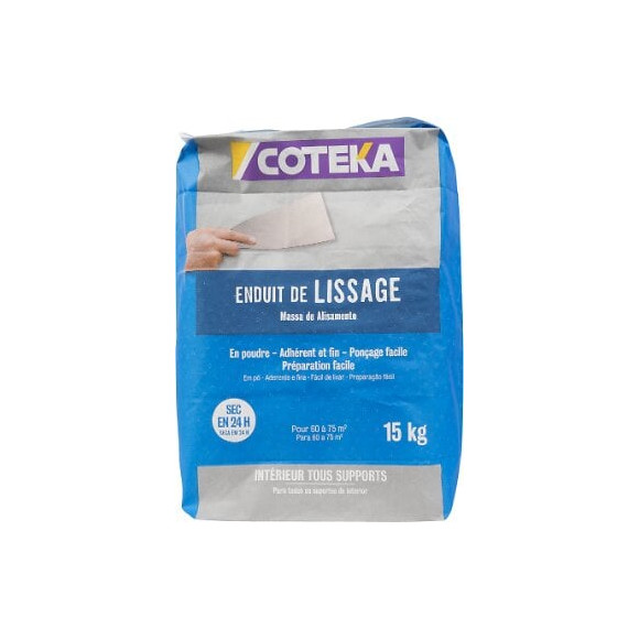 Enduit de lissage poudre 5 kg COTEKA