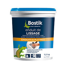 Enduit de lissage pâte 1,5 kg BOSTIK