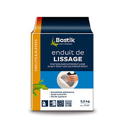 Enduit de lissage poudre 2,5 kg BOSTIK