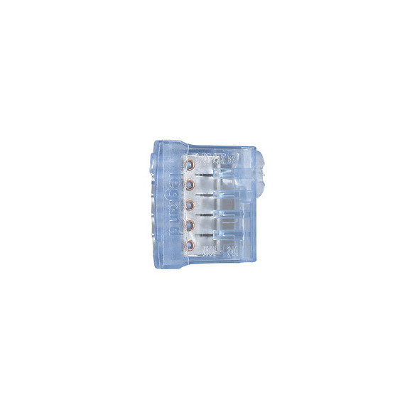 Borne de connexion auto pour fils rigides-9 bornes bleues pour 5 fils