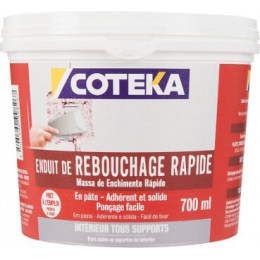Enduit de rebouchage rapide 700ml