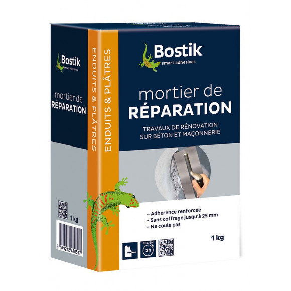 Mortier de réparation 1 kg BOSTIK