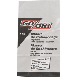 Enduit de rebouchage poudre 5 kg