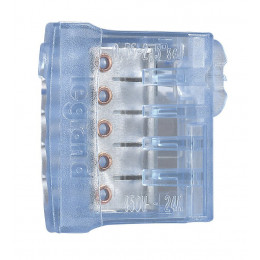 Borne de connexion auto pour fils rigides-9 bornes bleues pour 5 fils