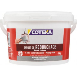 Enduit de rebouchage pâte 4kg