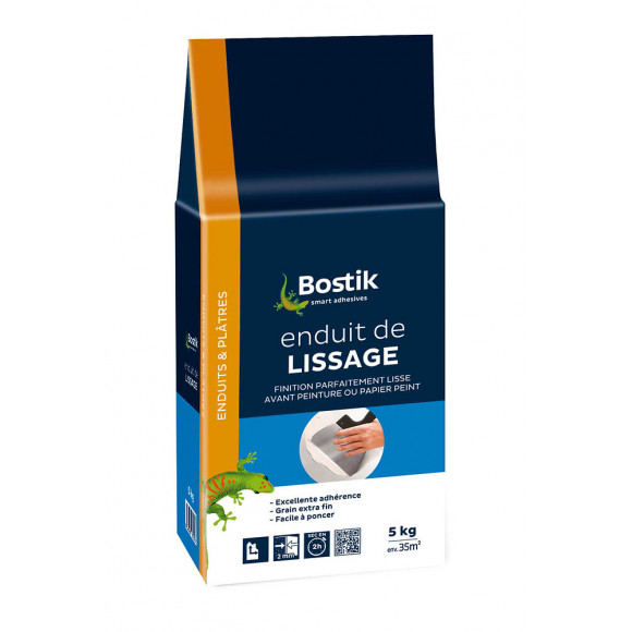 Enduit de lissage poudre 5 kg BOSTIK