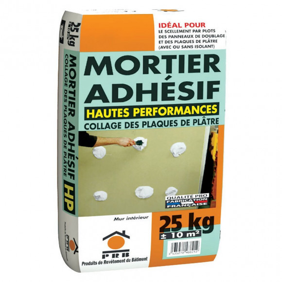 Mortier adhésif hautes performances 25kg