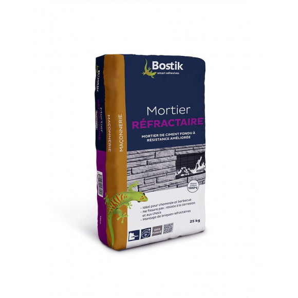 Mortier réfractaire 25kg