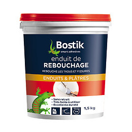 Enduit de rebouchage pâte 1,5 kg BOSTIK