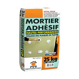 Mortier adhésif hautes performances 25kg