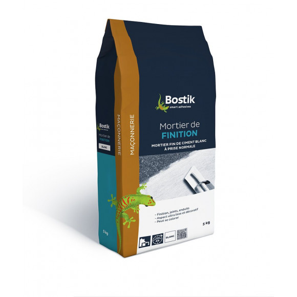 Mortier blanc finition 5kg