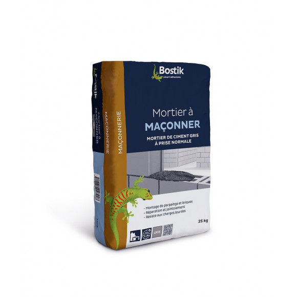 Mortier à maçonner 25kg