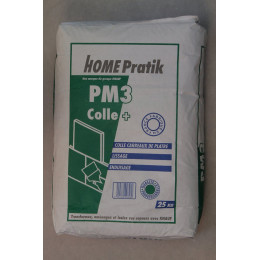 Colle carreaux plâtre PM3 25kg
