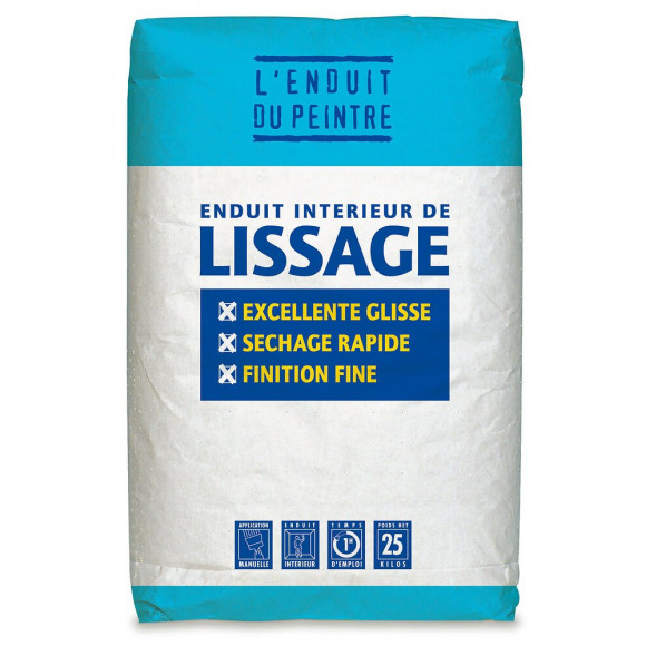 Enduit de lissage poudre 25kg