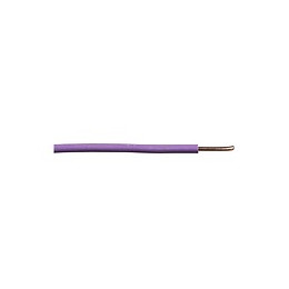 Câble électrique H07VU 1,5mm² violet 5m