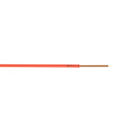 Câble électrique H07VU 1.5mm2 orange - L.100m