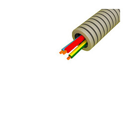 Gaine ICTA préfilée diamètre 16mm 3x1.5mm2 25m