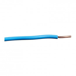 Câble électrique H07VU 2,5mm² bleu 25m