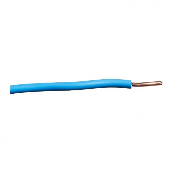Câble électrique H07VU 2,5mm² bleu 25m