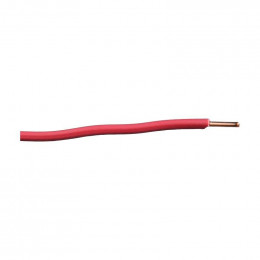 Câble électrique H07VU 1,5mm² rouge 10m