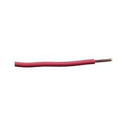 Câble électrique H07VU 2,5mm² rouge 10m
