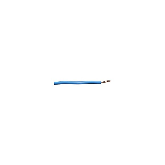 Câble électrique H07VU 2,5mm² bleu 10m