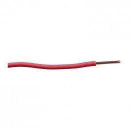 Câble électrique H07VU 2,5mm² rouge 25m