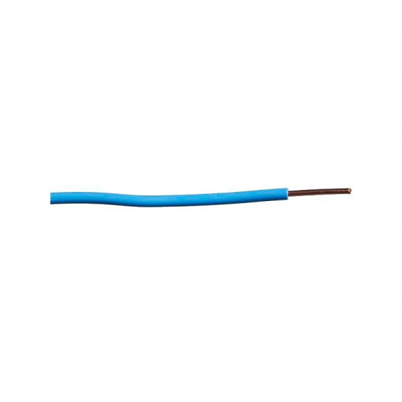 Câble électrique H07VU 1,5mm² bleu 25m