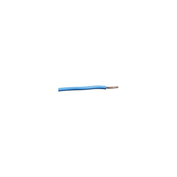 Câble électrique H07VU 2,5mm² bleu 25m