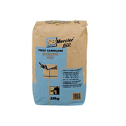 Mortier colle carrelage intérieur 25kg