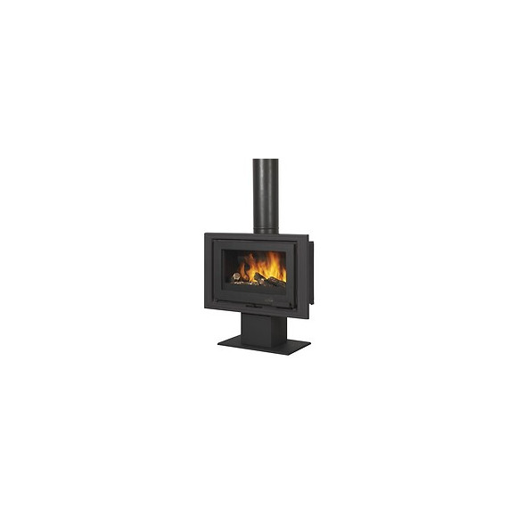 Poêle à bois 85kW Beaufay Anthracite