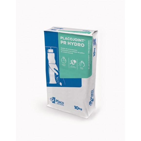 Enduit poudre hydrofugé Placojoint PR Hydro 10kg