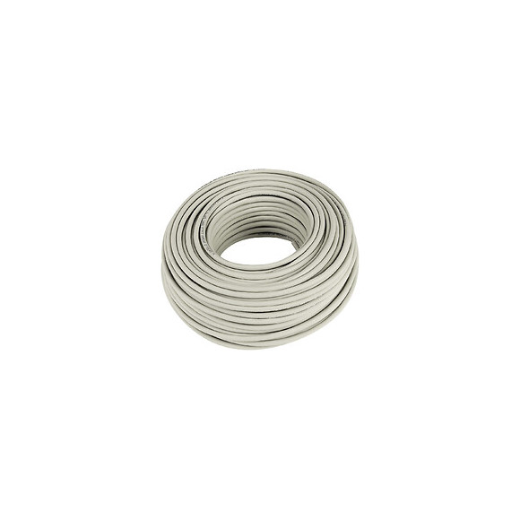 Câble électrique H05VV-F blanc 3x1.5mm2 - L.50m