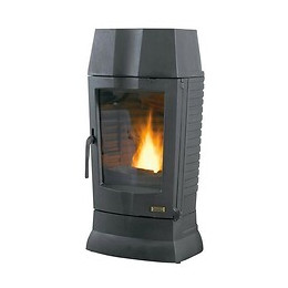 Poêle à bois fonte 11kW Golden 5 étoiles Peint Anthracite
