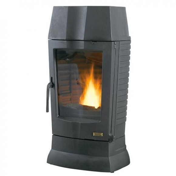 Poêle à bois fonte 11kW Golden 5 étoiles Peint Anthracite