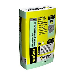 Ragréage sol haute performance 25 kg WEBER