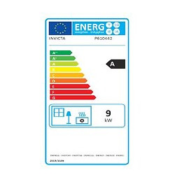 Poêle à bois en fonte 9kW Kiara Anthracite