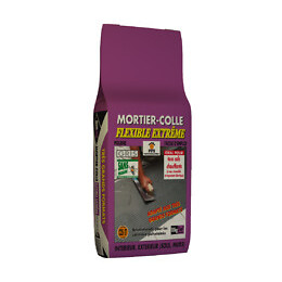 Mortier-colle flexible extrême gris 10kg