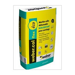Mortier colle non irritant 25 kg WEBER