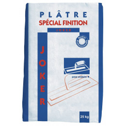 Plâtre spéciale finition 25kg