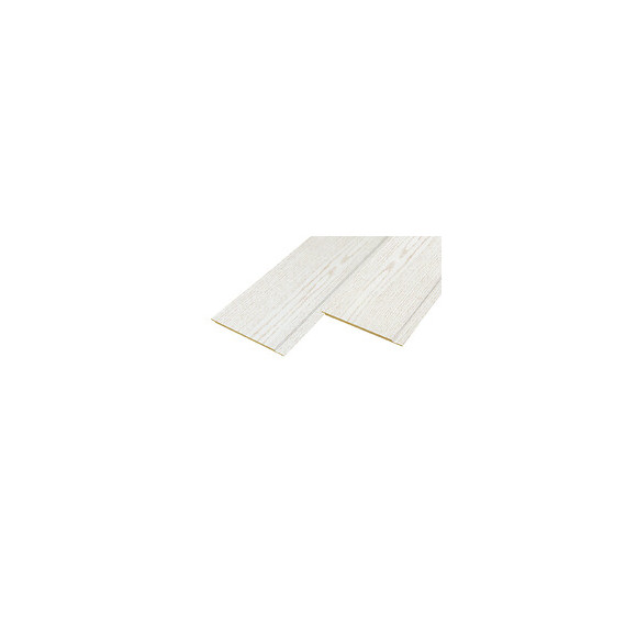 Lambris MDF 0.8x15x260cm frêne blanc