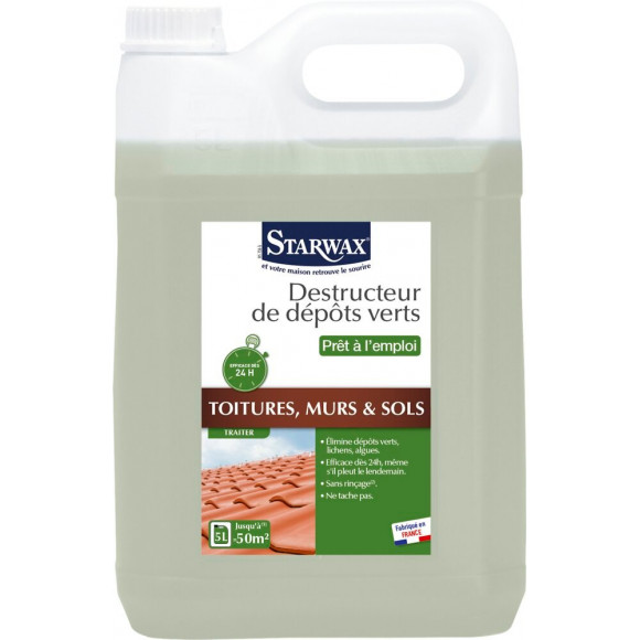 Destructeur de dépôts verts Starwax 5 l