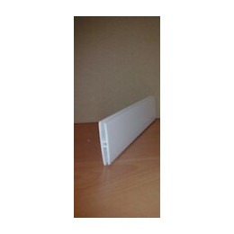 Profil PVC blanc jonction grand H 2m