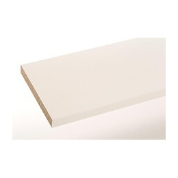 Plan de travail blanc brillant 305x64x3.8